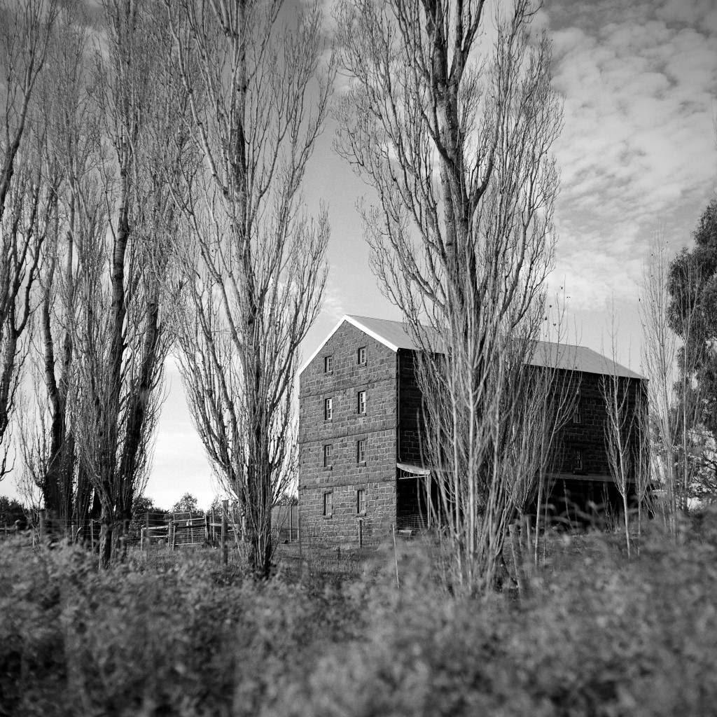 Historical Degraves Mill Print, original film photography Kyneton, Victoria